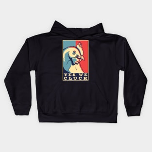 Yes we cluck Kids Hoodie